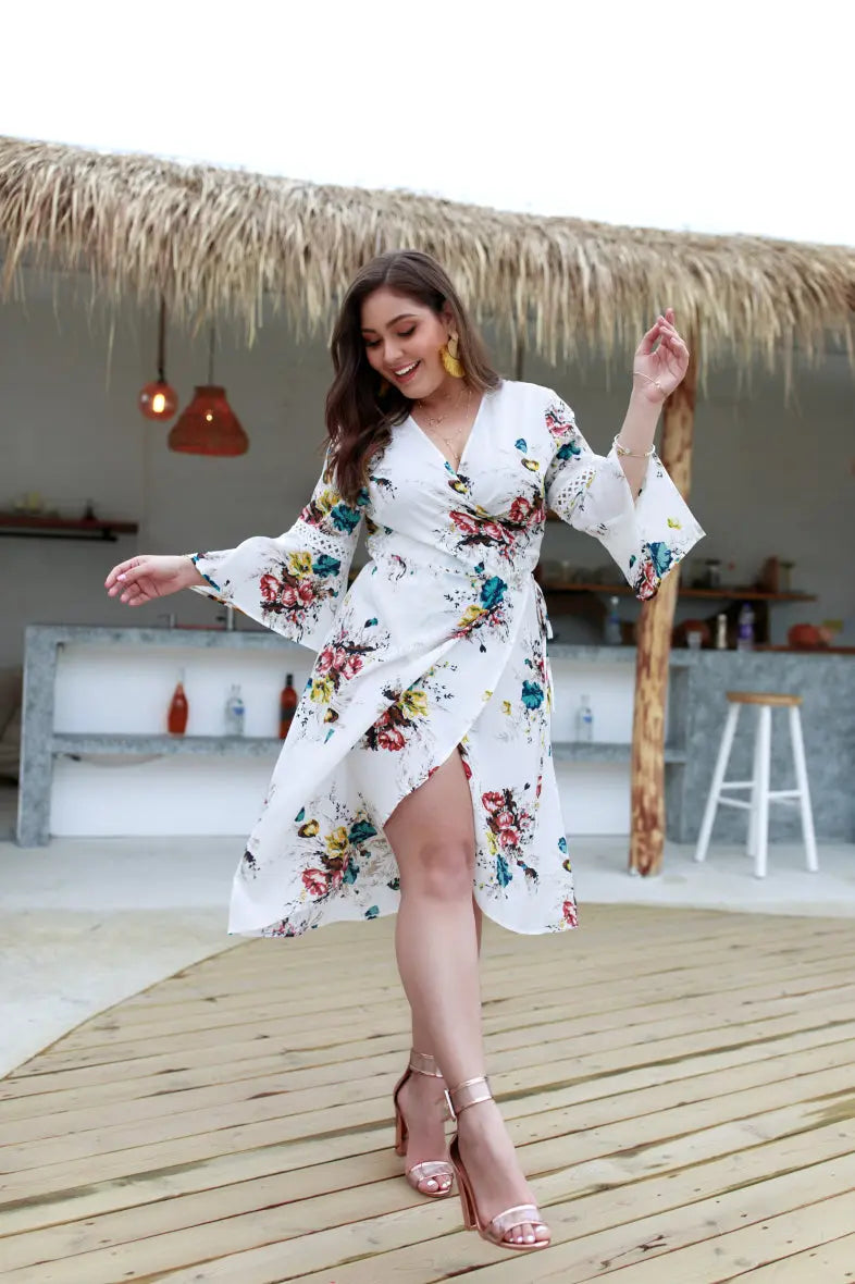 Robe bohemienne shops grande taille